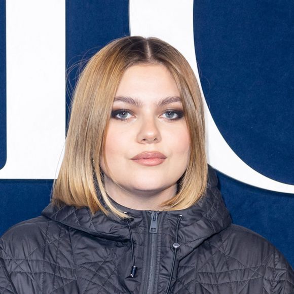 La chanteuse Louane Emera - Photocall du défilé Christian Dior prêt-à-porter automne-hiver 2023/2024 lors de la Fashion Week de Paris (PFW), au jardin des Tuileries à Paris, France, le 28 février 2023. © Olivier Borde/Bestimage