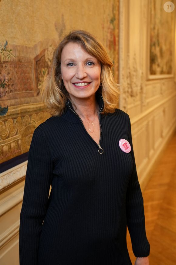 Alexandra Lamy, présidente d'honneur - Cérémonie des Trophées médiaClub'Elles 2026 dans les salons de l'Hôtel de Lassay le 4 février 2026.

© Anne-Sophie Guebey / Bestimage