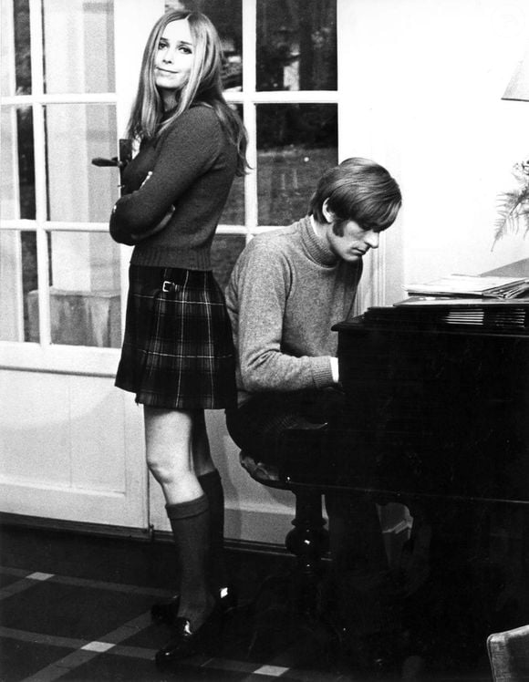 Nino Ferrer et sa femme Kinou à Paris © Daniel Angeli Bestimage