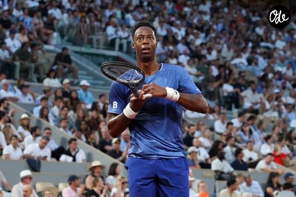 Hugo Gaston (FRA) Vs Gael Monfils (FRA) - Gaël Monfils joue et perd son dernier match face à Hugo Gaston lors des internationaux de tennis de Roland Garros à Paris le 25 mai 2026. © Michael Baucher / PsnewZ / Bestimage