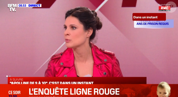 Apolline de Malherbe dans "Apolline de 9 à 10", le 28 mars 2025, sur BFMTV