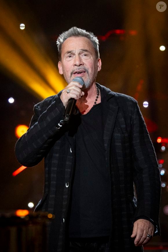 Exclusif - Florent Pagny lors de l'enregistrement de l'émission "L'anniversaire secret" à Paris. Le 7 novembre 2023
© Cyril Moreau / Bestimage