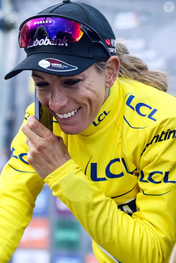 Pauline Ferrand Prevot / Visma lors de la 8ème étape du Tour de France féminin 2025 le 2 août 2025 à Saint-François-Longchamp , France. Photo by Stephane Pillaud/Icon Sport/ABACAPRESS.COM