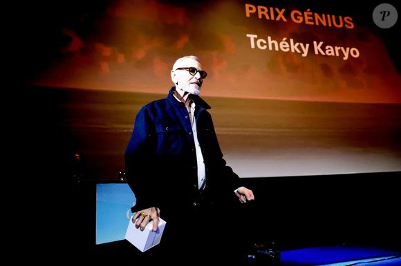 Tchéky Karyo, Prix Génius à la soirée de clôture et palmarès de la 7ème édition du festival Cineroman à Nice le 4 Octobre 2025 .  © Bebert-Jacovides/Bestimage