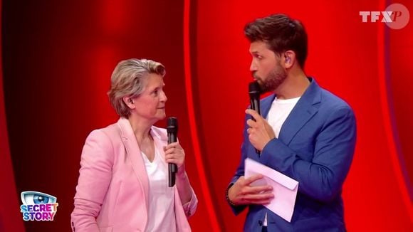 Prime 2 de la saison 13 de Secret Story, diffusé le 26 juin sur TFX : Christophe Beaugrand et l'huissier de justice.

Capture d'écran TFX