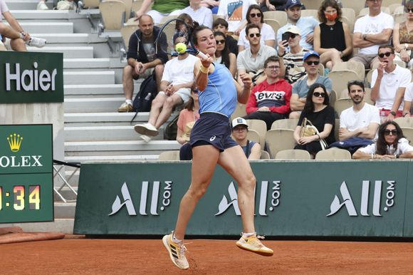 Loïs Boisson lors des Internationaux de France de Tennis de Roland Garros 2025., le 31 mai 2025.

Photo : Michtof / PsnewZ / Bestimage