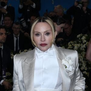 5 mai 2025, New York (État de New York), États-Unis : Madonna assiste au Met Gala 2025 célébrant Superfine: Tailoring Black Style au Metropolitan Museum of Art à New York. 5 mai 2025.