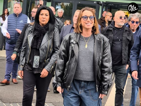 Laura Smet lors de l'inauguration de l’esplanade Johnny Hallyday au pied du Zénith d'Auvergne à Cournon-d'Auvergne, près de Clermont-Ferrand, France, le 14 octobre 2025. © Eternity/Bestimage