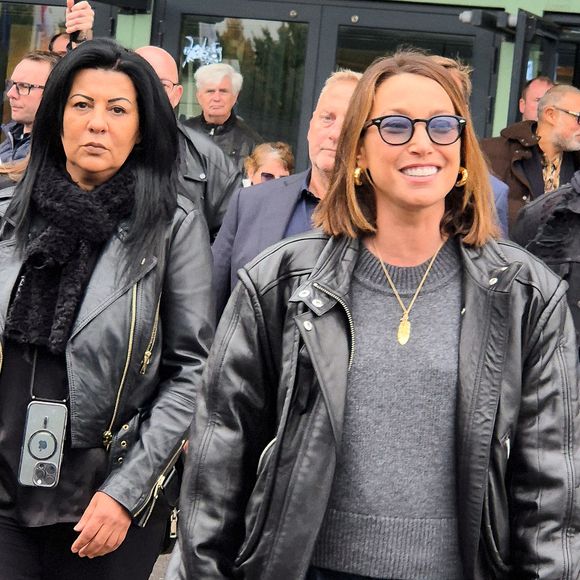 Laura Smet lors de l'inauguration de l’esplanade Johnny Hallyday au pied du Zénith d'Auvergne à Cournon-d'Auvergne, près de Clermont-Ferrand, France, le 14 octobre 2025. © Eternity/Bestimage