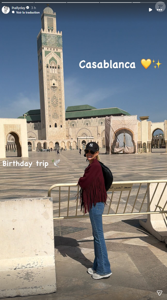 Ce nouveau séjour ensoleillé confirme son amour des voyages, quelques semaines seulement après ses luxueuses escapades à Courchevel et en Thaïlande.

Laeticia Hallyday en voyage au Maroc pour son anniversaire.