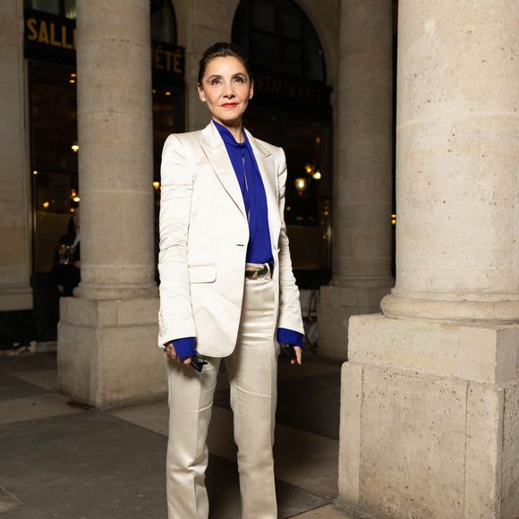 Exclusif - Clotilde Courau - Arrivées au dîner Tom Ford au restaurant Le Grand Véfour lors de la fashion week Prêt à Porter femme automne/hiver 2026-2027 (PFW) le 4 mars 2026.
© Sarkissian / Delpech / Melloul / Bestimage