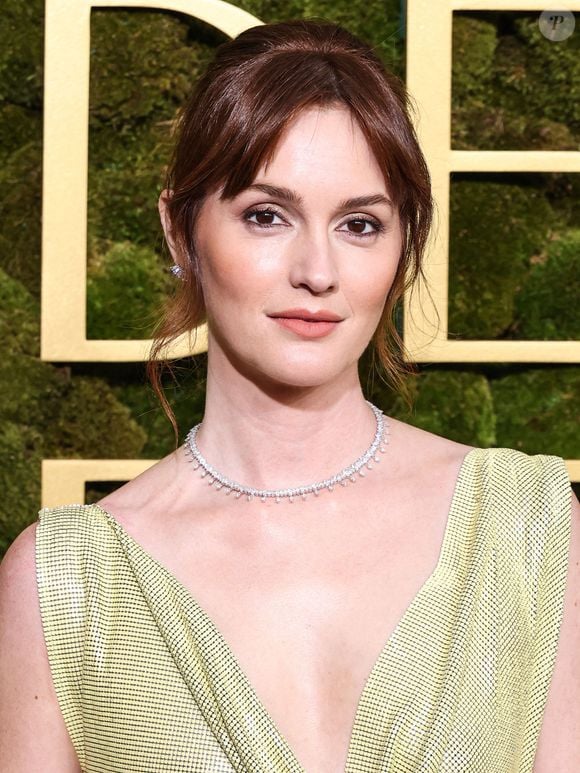 Leighton Meester aux Golden Globe Awards