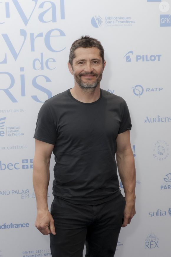 Bixente Lizarazu, lors du Festival du Livre à Paris, France, le 13 avril 2024. © Jack Tribeca / Bestimage