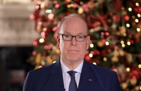 Le prince Albert présente ses voeux aux Monégasques à l'occasion du Nouvel An 2025.