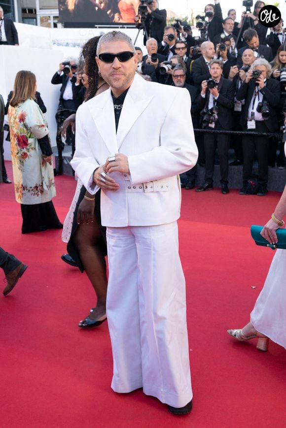 Le musicien a révélé avoir une fille de 2 ans

Quentin Mosimann lors de la projection sur tapis rouge du film « Karma » dans le cadre du 79e Festival de Cannes, le 15 mai 2026. Photo : Laurent Zabulon/ABACAPRESS.COM