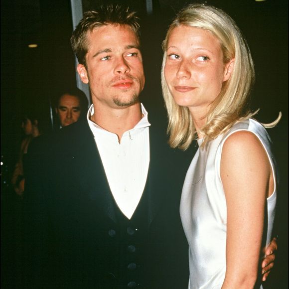 Brad Pitt et Gwyneth Paltrow à la Première du film "Legends of the Fall"- 1995 à Londres (AGENCE/ BESTIMAGE).