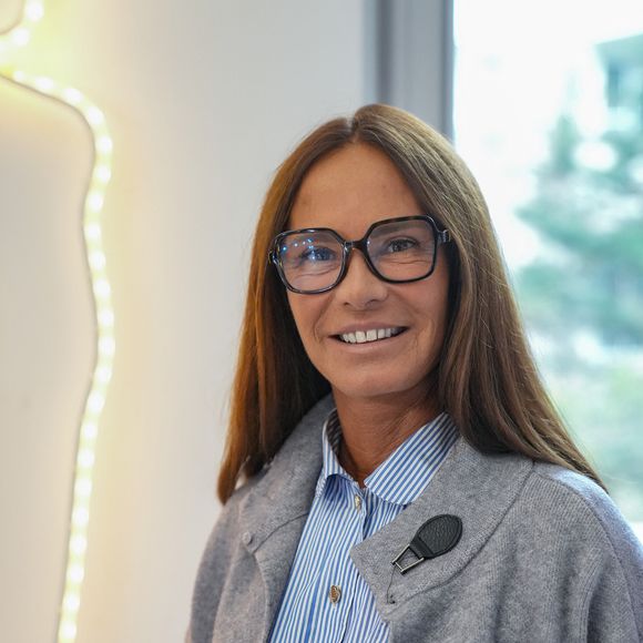 Exclusif - Nathalie Marquay (miss France 1987) lors de l'inauguration de la quatrième maison des bonnes fées à la Clinique Bizet à Paris le 16 septembre 2025. © Anne-Sophie Guebey / Bestimage