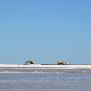 Gruissan (11) : le salin de l’ile Saint-Martin - Photo Legrand JF/ANDBZ/ABACAPRESS.COM
