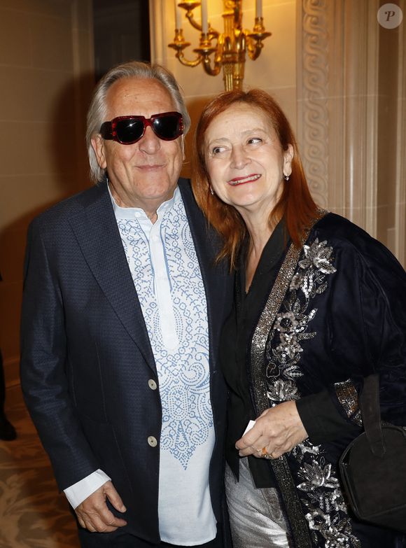 Gilbert Montagné et sa femme Nikole - Soirée de gala pour la Fondation de la Recherche en Physiologie, "Les Stéthos d'Or" au Four Seasons Hôtel George V à Paris le 24 mars 2025. ©
Marc Ausset-Lacroix/Bestimage