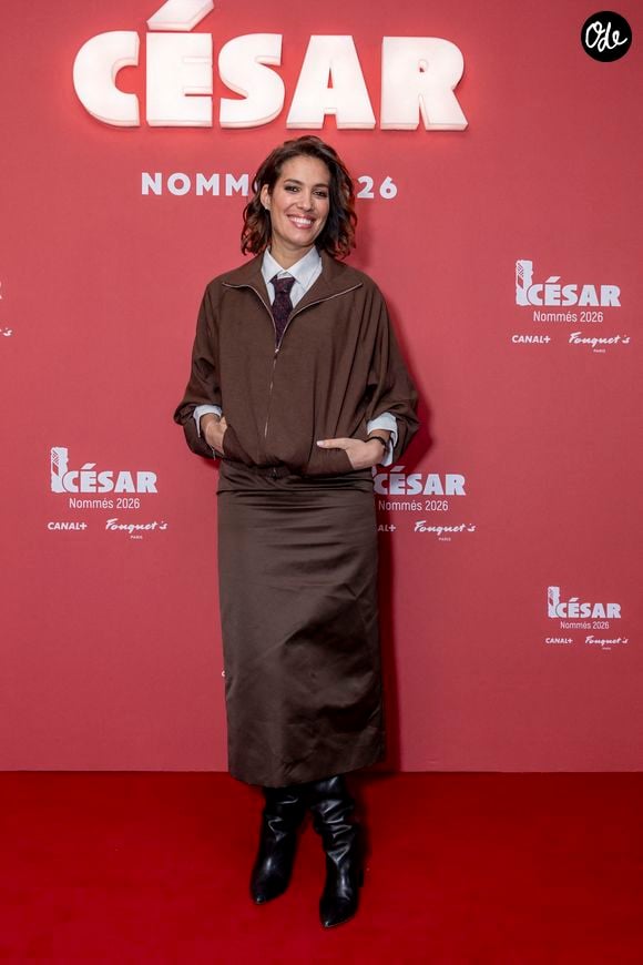 Laurie Cholewa – Photocall du dîner des nommés aux César 2026 au Fouquet's Paris le 9 février 2026. 

© Olivier Borde / Bestimage