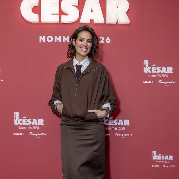 Laurie Cholewa – Photocall du dîner des nommés aux César 2026 au Fouquet's Paris le 9 février 2026. 

© Olivier Borde / Bestimage
