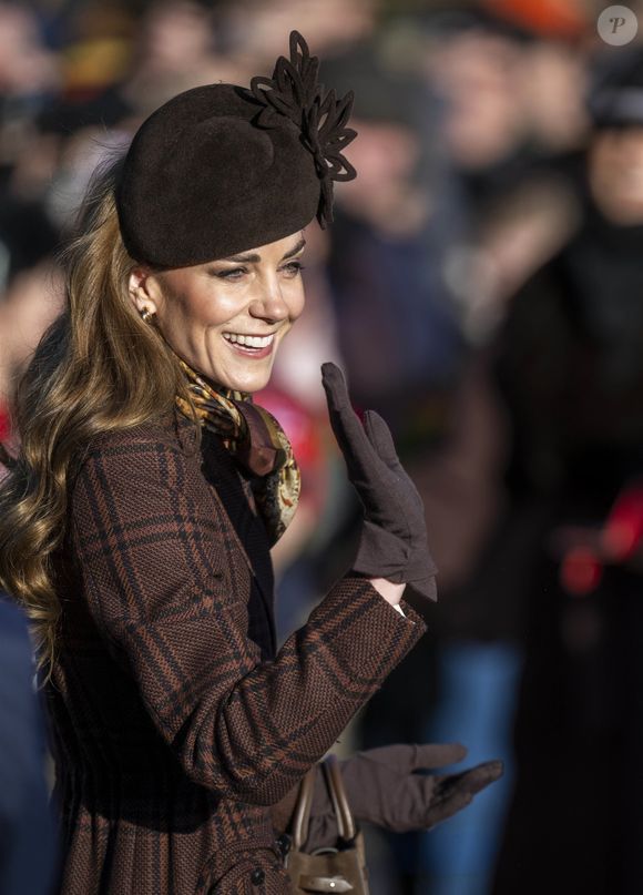 Sandringham, ROYAUME-UNI Les membres de la famille royale britannique assistent à l'office du matin de Noël à l'église St Mary Magdalene le 25 décembre 2025 à Sandringham, Norfolk.



Sur la photo : Catherine, Princesse de Galles (Catherine "Kate" Middleton, princesse de Galles), Kate Middleton