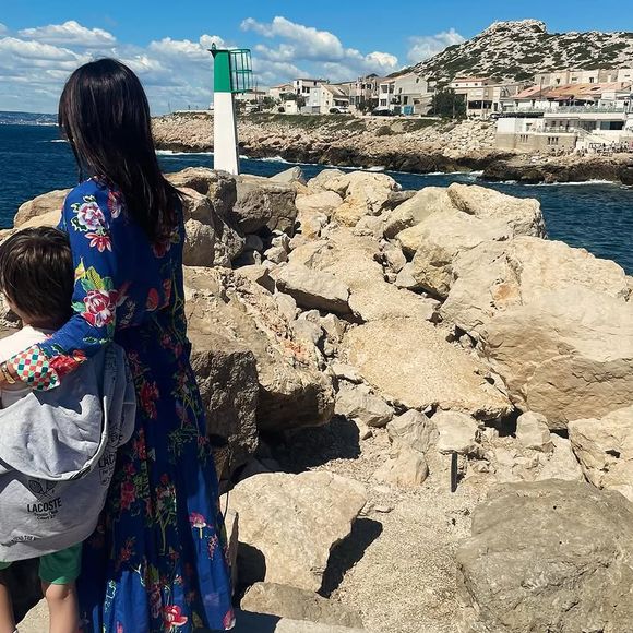 Marin, le fils de Nolwenn Leroy et Arnaud Clément. Capture Instagram