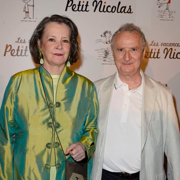 Dominique Lavanant et Daniel Prévost - Avant-première du film "Les vacances du Petit Nicolas" au Gaumont Opéra à Paris. Le 22 juin 2014