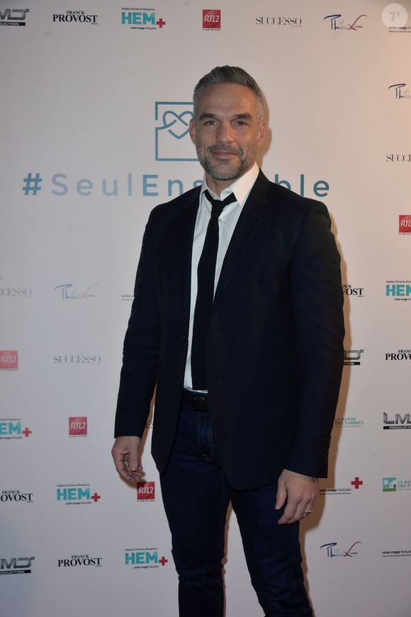 Philippe Bas - Soirée de présentation du clip du collectif "Seul Ensemble" au profit de la Maison des parents de l'hôpital Margency au Cirque Phénix de Paris le 12 décembre 2016. © Giancarlo Gorassini / Bestimage