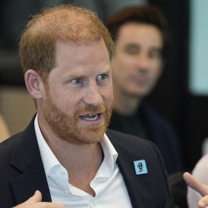 Le duc de Sussex s'est rendu à Clarence House pour s'entretenir un moment avec son père.

Le duc de Sussex participe à une table ronde sur l'impact positif de l'action sociale sur la santé mentale avec quatre jeunes impliqués dans le Diana Award, à Salisbury Square, au centre de Londres. 11 septembre 2025. © Chown Aaron/PA Photos/ABACA