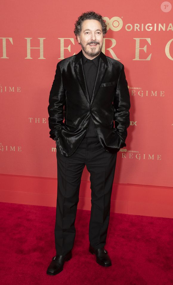 Guillaume Gallienne - Première de la série HBO "The Regime" à New York, le 26 février 2024.