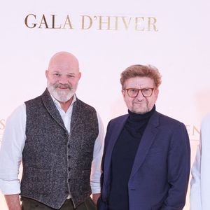 Philippe Etchebest assiste à un photocall pour le Gala d'Hiver du Peninsula Paris, avec un cocktail dînatoire orchestré par le Chef Exécutif David Bizet et la Chef Pâtissière Anne Coruble à l'hôtel Peninsula à Paris, France, le 27 novembre 2025. Photo by David Boyer/ABACAPRESS.COM