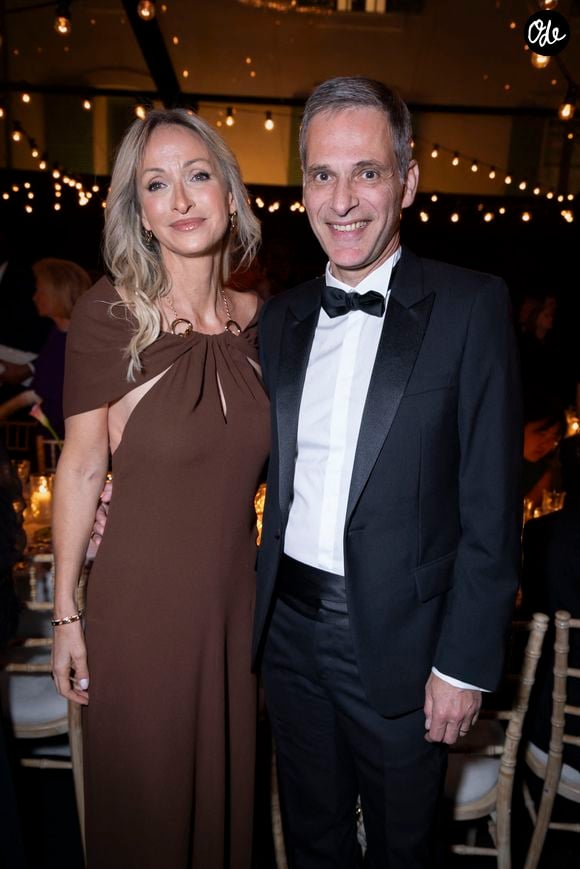 Rodolphe Saadé et sa femme Veronique - Soirée "Kering Women in Motion Awards" à la Place de la Castre lors du 79ème Festival International du Film de Cannes. Le 17 mai 2026
© Olivier Borde / Bestimage