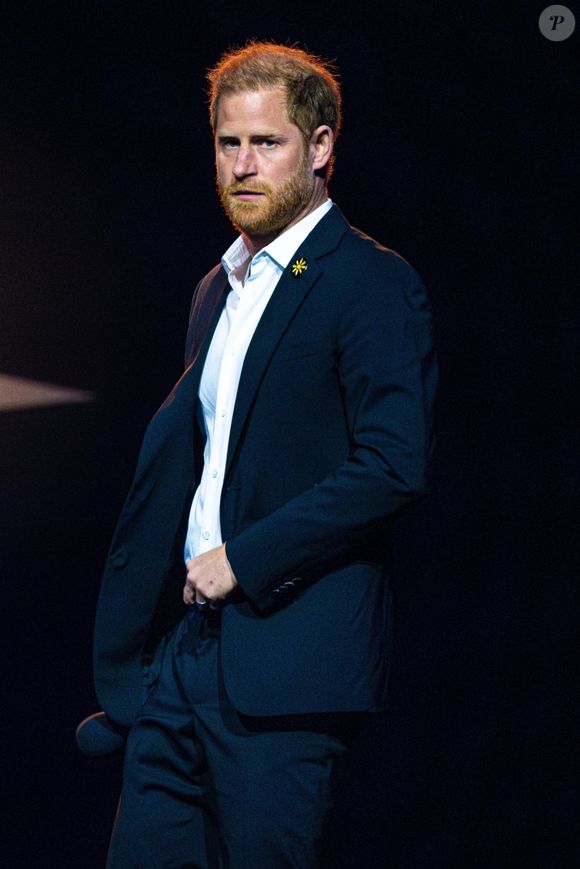 Prince Harry - Cérémonie de clôture des Invictus Games à Vancouver au Canada le 16 février 2025
Pictured: Prince Harry, Duke of Sussex