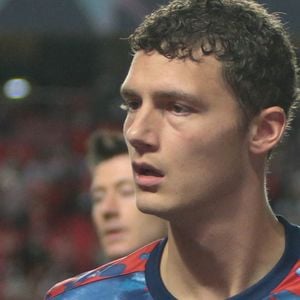Benjamin Pavard - Match de la Ligue Des Champions "Benfica - Bayern Munich" au stade de Luz à Lisbonne, le 21 octobre 2021. Bestimage
