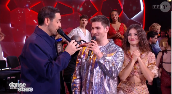 Julien Lieb dans Danse avec les stars, capture d'écran TF1