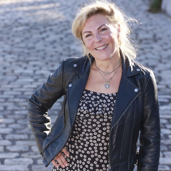 Anne-Elisabeth Blateau de la série Scènes de ménages
La 25e édition du Festival de la fiction télé de La Rochelle,  mercredi 13 septembre 2023. © Christophe Aubert via Bestimage