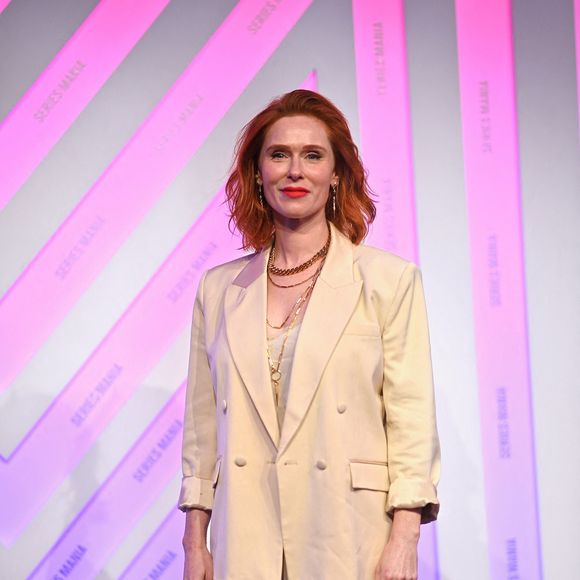 Audrey Fleurot assiste à la deuxième journée du festival Series Mania le 16 mars 2024 à Lille, dans le nord de la France. Photo par Franck Castel/ABACAPRESS.COM