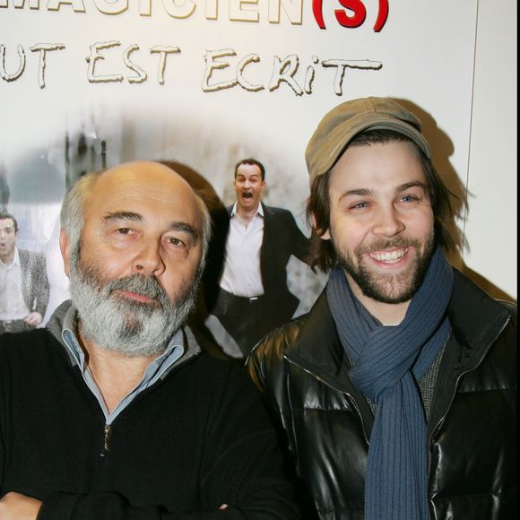 Gérard et Arthur Jugnot - Générale du spectacle "Monsieur accordéon" au théâtre du Splendid à Paris.
RINDOFF-GUIREC / BESTIMAGE