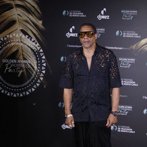 JoeyStarr au photocall de la soirée des nominées 'Golden Nymph nominées party' lors du 62ème Festival de Télévision de Monte-Carlo, à Monaco, le 20 Juin 2023. 
© Denis Guignebourg/BestImage