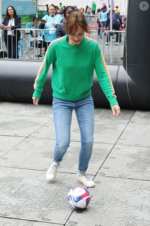 Nathalie Pechalat assiste à 'La Journée Evasion' par l'association Premiers de Cordee, qui se tient au Stade de France, à St-Denis (saint-denis) près de Paris, France, le 28 mai 2025. Photo Jerome Domine/ABACAPRESS.COM