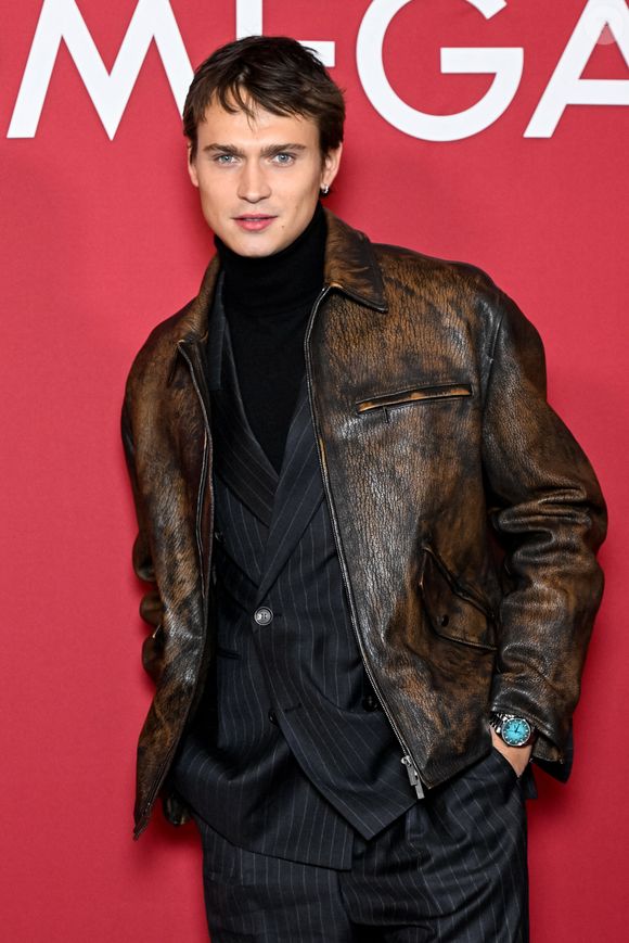 Saul Nanni au photocall de la soirée d'ouverture de l'Omega House à Milan, pendant les Jeux olympiques d'hiver de Milan-Cortina 2026, à Milan, Italie, le 8 février 2026. Photo par Max Montingelli/SGP/Bestimage