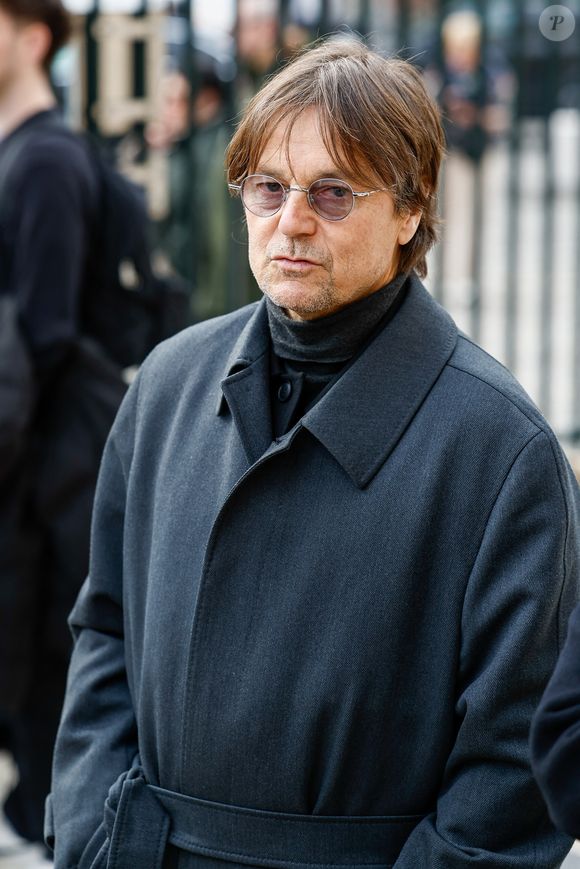 Daniel Bravo - Arrivées à la cérémonie religieuse en hommage à Rolland Courbis dans l'église de la Madeleine à Paris, France, le 14 janvier 2026. © Jacovides-Moreau/Bestimage