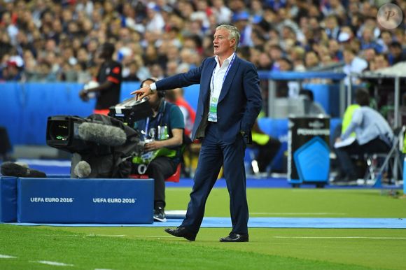 Didier Deschamps lors du match de football France-Roumanie au Stade de France à Saint-Denis, France, le 10 juin 2016. Photo NG/ABACAPRESS.COM