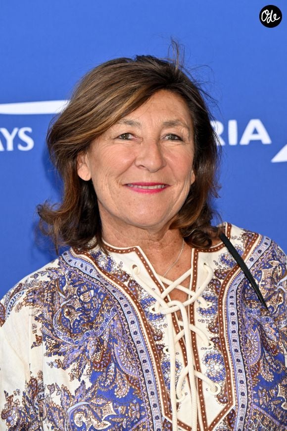 Sandrine Kretz durant la cérémonie d'ouverture du 63ème Festival de Télévision de Monte-Carlo au Grimaldi Forum à Monaco, le 14 juin 2024. © Bruno Bebert/Bestimage