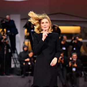 Elle partage l’affiche du film avec Melvil Poupaud.
Chiara Mastroianni - Première du film "Un peu avant minuit" lors du 83ème Festival International du Film de Venise (Mostra) le 10 septembre 2026. © Pierre Perusseau / Bestimage