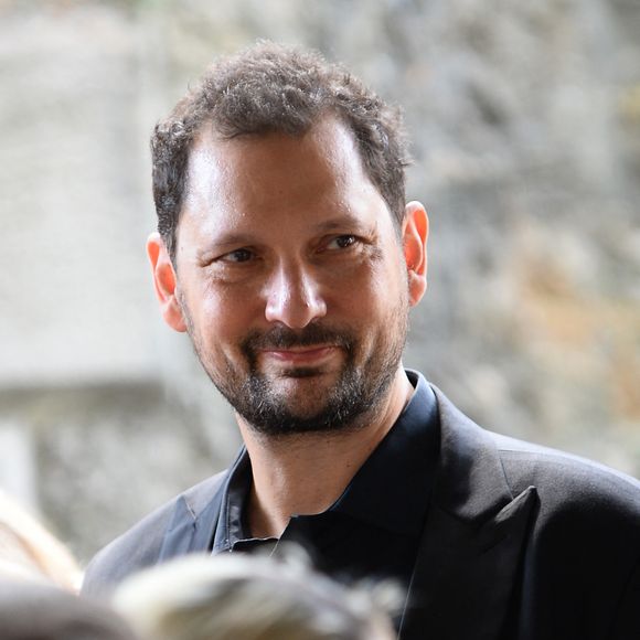Eric Antoine - Les célébrités lors de l'hommage rendu aux obsèques de Françoise Coquet au cimetière de Montmartre à Paris le 24 juillet 2026. Agence / Bestimage