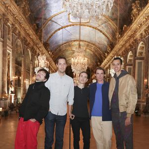 Exclusif - Quentin Mosimann, Guillaume Poncelet, Grand Corps Malade, Ben Mazué, et Gaël Faye à l'enregistrement de l'émission "Le Grand Echiquier" à l'Opéra Royal de Versailles.
Photo : Jack Tribeca / Bestimage