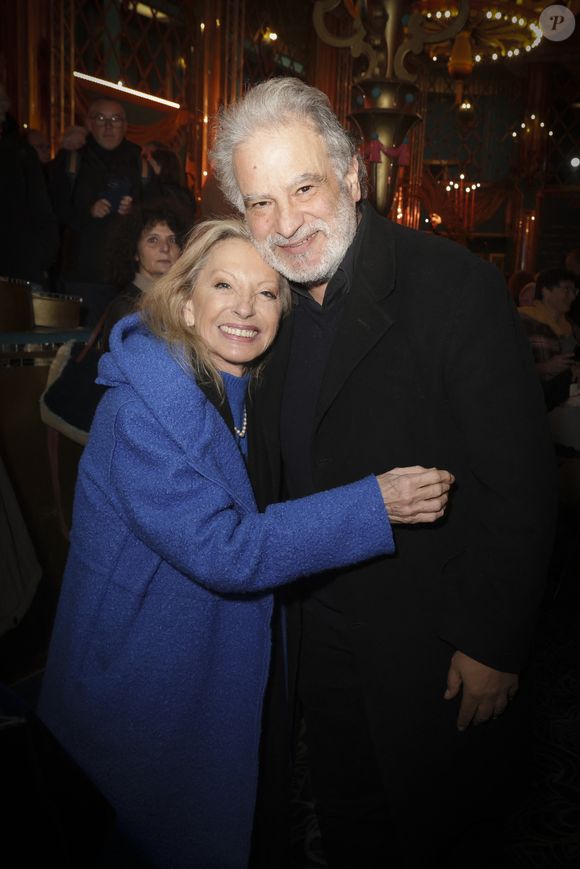Véronique Sanson, Raphaël Mezrahi - Concert d'Yves Duteil pour fêter ses 50 ans de carrière, aux Folies Bergères - Paris le 02/11/2023 - © Jack Tribeca / Bestimage