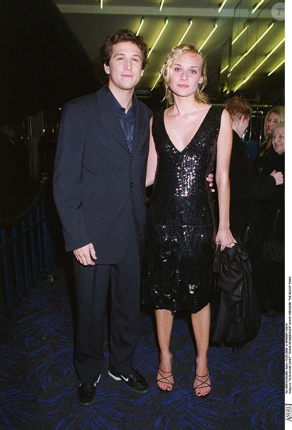 Diane Kruger et Guillaume Canet - Avant-première du film "La Plage" en 2000 (archive)